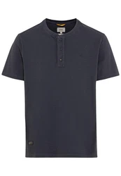 camel active T-Shirt Henley Kurzarm 