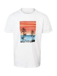 Brunotti Kurzarmshirt Leeway Men T-shirt weiß