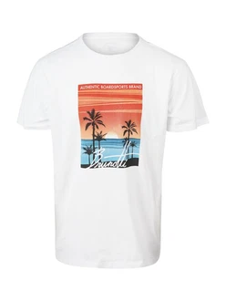 Brunotti Kurzarmshirt Leeway Men T-shirt weiß Brunotti Kurzarmshirt Leeway Men T-shirt weiß