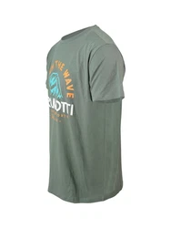 Brunotti Kurzarmshirt Leeway Men T-shirt Dunkelgrün/Grün