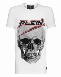 T-Shirt MTK4038 PJY002N mit Strasssteinen, wei