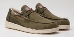 Replay Slip-On Sneaker Mokassin ALCYON NATURE Dunkelgrün/Khaki/Grün