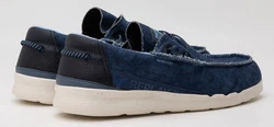 Replay Slip-On Sneaker Mokassin ALCYON NATURE Blau/Dunkelblau/Hellblau