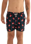 Just Like You Badeshorts für Herren Rot/Dunkelrot