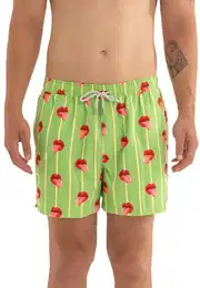 Badeshorts Badeshorts fr Herren mit Gemustert fr schwimmen