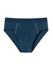Schiesser Slip Comfort Fit Dunkelblau/Hellblau/Blau/Türkis