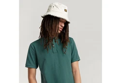 G-STAR Poloshirt Dunda slim fit Grün/Dunkelgrün