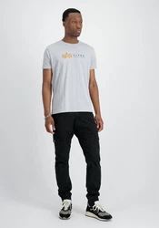 Alpha Industries T-Shirt Alpha Label T Weiß/Gelb/Creme/Grau/Silber/Rot