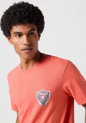 Wrangler T-Shirt AMERICANA Orange/Rot