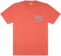 Wrangler T-Shirt AMERICANA Orange/Rot