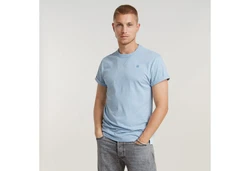 G-STAR T-Shirt 'Nifous' Hellblau/Blau/Grau
