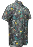 Ragwear Herren Hemd Omerro Dunkelgrün/Grün/Blau