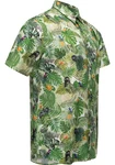 Ragwear Herren Hemd Omerro Grün/Dunkelgrün/Türkis