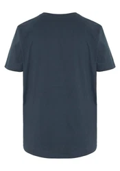 Chiemsee Print-Shirt T-Shirt mit Jumper-Logo Dunkelblau/Blau