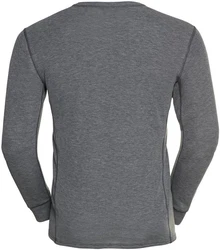 Odlo Longsleeve Active Warm Eco Baselayer Top Crew Neck stahlgrau melange (10183)