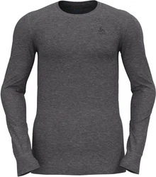 Odlo Longsleeve Active Warm Eco Baselayer Top Crew Neck stahlgrau melange (10183)