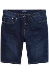 John F. Gee Jeansbermuda 5-Pocket Schwarz/Blau/Dunkelblau/Dunkelgrau