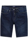 John F. Gee Jeansbermuda 5-Pocket Schwarz/Blau/Dunkelblau/Dunkelgrau
