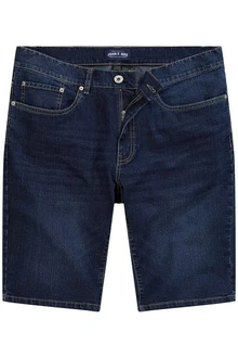 John F. Gee Jeansbermuda 5-Pocket Schwarz/Blau/Dunkelblau/Dunkelgrau John F. Gee Jeansbermuda 5-Pocket Schwarz/Blau/Dunkelblau/Dunkelgrau