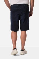 John F. Gee Jeansbermuda 5-Pocket Dunkelblau/Blau