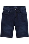 John F. Gee Jeansbermuda 5-Pocket Dunkelblau/Blau