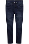 John F. Gee 5-Pocket Jeans Straight Fit Dunkelblau