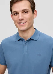 s.Oliver Poloshirt Basic Blau/Grau/Hellblau