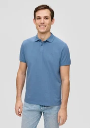 s.Oliver Poloshirt Basic Blau/Grau/Hellblau