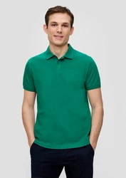 s.Oliver Poloshirt Basic Grün/Dunkelgrün/Blau
