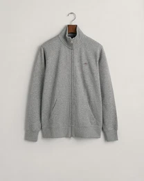 Sweatshirt REG SHIELD FULL ZIP SWEAT, GREY MELANGE
