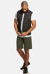 Jeff Green Funktionsshorts Stan Dunkelgrün/Khaki/Grün
