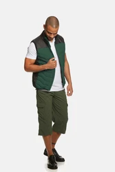 Jeff Green 3/4 Hose Tornado Khaki/Dunkelgrün/Grün