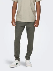 Only & Sons Hose Mark Khaki/Dunkelgrün