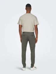 Only & Sons Hose Mark Khaki/Dunkelgrün
