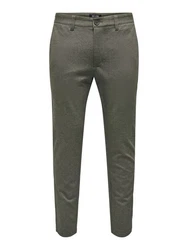 Only & Sons Hose Mark Khaki/Dunkelgrün