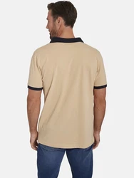 Jan Vanderstorm Poloshirt ELJAR Beige/Rot