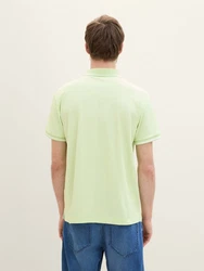 TOM TAILOR Poloshirt COOLMAX Hellgrün/Grün