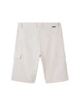 TOM TAILOR Bermudas Regular Cargoshorts mit Gürtel Khaki/Beige/Dunkelblau