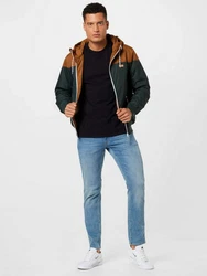 Iriedaily Jacke Insulaner karamell/dunkelgrn/wei