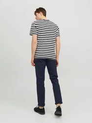 Jack & Jones Chinohose Stoffhose JPSTMARCO 6936 Blau