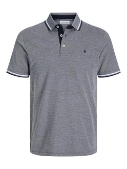 Jack & Jones Poloshirt JJEPAULOS POLO SS NOOS Grau (3613) Jack & Jones Poloshirt JJEPAULOS POLO SS NOOS Grau (3613)