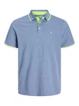 Jack & Jones Poloshirt JJEPAULOS POLO SS NOOS Blau (3613)
