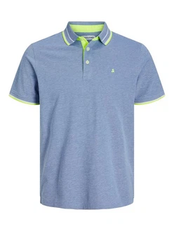 Jack & Jones Poloshirt JJEPAULOS POLO SS NOOS Blau (3613) Jack & Jones Poloshirt JJEPAULOS POLO SS NOOS Blau (3613)