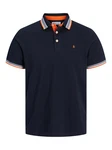 Jack & Jones Poloshirt JJEPAULOS POLO SS NOOS Blau (3613)