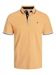 Jack & Jones Poloshirt JJEPAULOS POLO SS NOOS Orange/Gelb