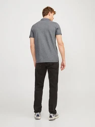Jack & Jones Poloshirt JJEPAULOS POLO SS NOOS Anthrazit
