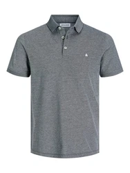 Jack & Jones Poloshirt JJEPAULOS POLO SS NOOS Anthrazit