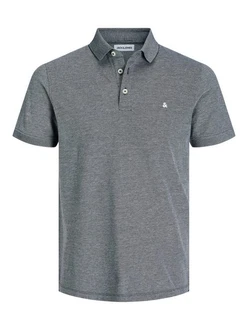 Jack & Jones Poloshirt JJEPAULOS POLO SS NOOS Anthrazit