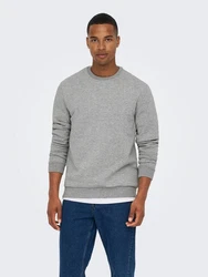 Only & Sons Sweatshirt 'Ceres' hellgrau
