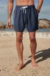 Next Badeshorts Schlichte Badeshorts Dunkelblau/Blau/Hellblau/Grau
